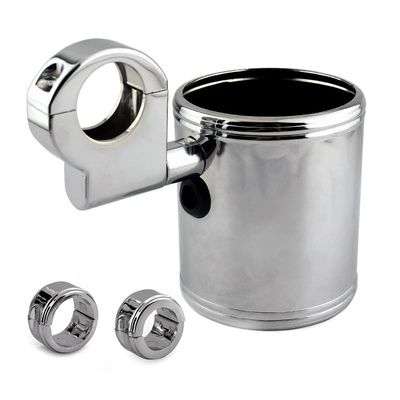 Motorcycle Handlebar Mount, Cup Drink Water Bottle Holder Crash Bar Bike 7/8" / 1"/1.25" Diameter