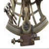 Victorian Nautical Marine Sextant Antique Brass Finish Scott London Sextant Instruments view 2