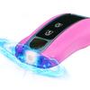 Mini Stun Gun with LED Flashlight and Wrist Strap  Unique Key fob Design (Pink) view 3