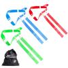 Trained Red & Green 10 Man Flag Football Set view 1