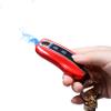 Mini Stun Gun with LED Flashlight and Wrist Strap  Unique Key fob Design (Red) view 2