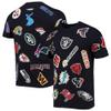 Pro Standard Men's Navy NFL League Wordmark T-Shirt view 1