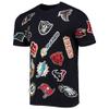 Pro Standard Men's Navy NFL League Wordmark T-Shirt view 2