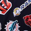 Pro Standard Men's Navy NFL League Wordmark T-Shirt view 3
