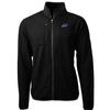 Cutter & Buck Men's Black Buffalo Bills Cascade Eco Sherpa Fleece Full-Zip Jacket view 1