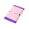 Leyeve wallet,Teen Wallet with Coin Pocket,Kids Wallets for Girls,RFID Trifold Canvas Outdoor lovely cartoon Wallet for Kids-Wallet with Magic Sticker - Alpaca view 3