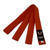 TMA Martial Arts Karate Taekwondo Solid Color 1.75'' Wide Double Wrap Student Rank Belt for Kids and Adult (Orange, 5) view 1