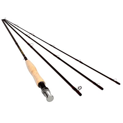 9ft or 10ft 3-4wt 5-6wt 4 Pieces Graphite Carbon Fiber Fly Fishing Rod Light Feel Medium Fast Action Freshwater Fly Rod (10ft 3-4wt)