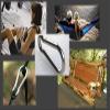 Branded Boards Heavy Duty Bushcraft Stainless Steel Carabiner Spring Snap Clip Link Hooks. 200-500lb Load. 2, 6 & 12 Packs (8cm-6-pack) view 4