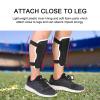 Soccer Shin Guards, Soccer Shin Pads, Shin Pads Soccer Adult, Soccer Shin Guards, 1Pair Soccer Football Breathable Leg Shin Protective Guards Pad Board Football Shin Guard for Adults(Black) view 4