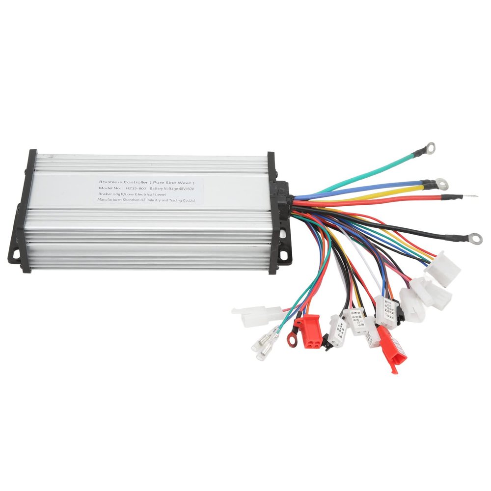 Socobeta 48V 60V 800W Electric Motor Brushless Controller Sine Controller for Electric (Silent Version)