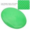 Inflatable Balance Disc, Large Wobble Cushion Trainer, Strengthen Your Physical Fitness PVC Material Core Balance Disc, Wobble Cushion, Teen for Sensory Kids(Green, Diameter 34) view 3