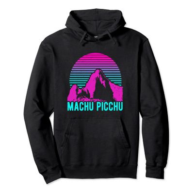 Machu Picchu Peru Inca Retro Vintage Pullover Hoodie