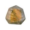 13.5mm x 12.5mm Labradorite Fancy Facet Kite Shield Gem Stone Gemstone ebs5990 view 1