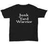 Junk Yard T Shirt Funny Gift for Scrap Metal Mechanic Flea Market Garage Sale Thrifter Premium Unisex Tee Unisex Tee Black view 1