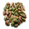 1/2 Pound Unakite Tumble Polish Polished 1/2 To 9/10 Inch Gemstone Gem Stone T2 view 1