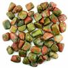 1/2 Pound Unakite Tumble Polish Polished 1/2 To 9/10 Inch Gemstone Gem Stone T2 view 2