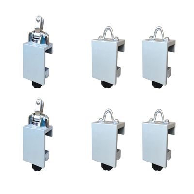 Brocraft Alumacraft Boat Bimini Top Mount/Alumatrac System Canopy Mounts/AlumaTrac Track Boat Accessories - Not Drilling Required