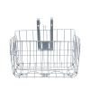 BESPORTBLE Mountain Bike Front Basket Iron Hanging Bike Basket Easy Release Hooks Sleek Design for Convenient Riding view 1