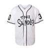The Sandlot Benny The Jet Rodriguez 30 Movie Baseball Jersey for Men S-XXXL Stitched (XX-Large, 30White) view 2