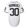 The Sandlot Benny The Jet Rodriguez 30 Movie Baseball Jersey for Men S-XXXL Stitched (XX-Large, 30White) view 3