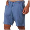 tuduoms Men's Big and Tall Linen Shorts Drawstring Waist Athletic Yoga Short Pants Casual Lightweight Beach Short Shorts Blue view 1