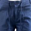 tuduoms Men's Big and Tall Linen Shorts Drawstring Waist Athletic Yoga Short Pants Casual Lightweight Beach Short Shorts Blue view 3