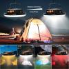 IODOO 16500mAh 60W Rechargeable Camping Light with Remote 3000LM 2700/4000/6500K LED Camping Lantern Portable IP65 Waterproof Tent Lights Power Failur view 2