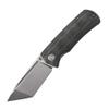 Petrified fish PFP01T Beluga,3.58" K110 Stonewashed Blade,154g Micarta Handle Front Flipper Liner lock Folding knife (Green Micarta, Stonewashed) view 1