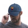 African Safari Giraffe Unisex Adult Curved Brim Baseball Hat Cap of Sports Denim Freely Adjustable view 4