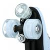 Roller Skates for Women Men 4 Wheels Light Up Indoor Outdoor Roller Skate, High Top PU Leather Beginner Double Row Unisex Roller Skates (39=US 8.5) view 3
