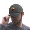 African Safari Giraffe Unisex Adult Curved Brim Baseball Hat Cap of Sports Denim Freely Adjustable view 4