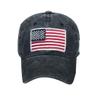 American Flag Hat Baseball Cap,Man Black Hat Dad Hat Adjustable Quick Drying Hat Running Hat (Black, One Size) view 1