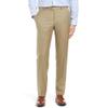 Mens Classic Fit Flat Front Hidden Expandable Waist Dress Pants No Iron Suit Pants(Khaki,42W32L) view 1