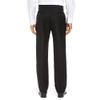 Mens Classic Fit Flat Front Hidden Expandable Waist Dress Pants No Iron Suit Pants(Black,40W32L) view 2