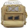 ATBP Small Tactical Sling Backpack Bag Holster One Over Shoulder Bag Pack Men With Universal Holster view 4