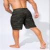 Men's Swim Trunks Quick Dry Board Shorts with Zipper Pockets Beach Shorts Bathing Suits for Men - No Mesh Liner(Green Camo,XXL) view 3
