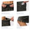Men's Swim Trunks Quick Dry Board Shorts with Zipper Pockets Beach Shorts Bathing Suits for Men - No Mesh Liner(Green Camo,XXL) view 4
