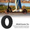 Electric Scooter Tire, 200x60 Scooter Tyre Inflation Rubber Solid Tire Replacement Rubber Scooter Tire for Different Roads 9 Solid Tire 200X60 Solid Tire view 3