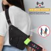 Anti-Theft Sling Bag for Men, RFID Crossbody Chest Bag - Lightweight Travel Shoulder Bag for Hiking & Outdoor | Adjustable Strap, Fits iPad view 4