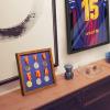 IHEIPYE Medal Display Shadow Box - Single Medal Display case - Perfect Medal Display for Runners, Marathon, Race Winner,Soccer, Gymnastics & All Sports Walnut,12x12 view 4