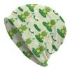 Green Frog Beanie Chemo Hat Cancer Headwear Knitted Hats Baggy Slouchy Scarf Cap for Adults Women Men view 1