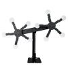 Atflbox Rotating Metal Dynamic Shooting Practice Target Stand with 10 Steel Plates for Pistol Airsoft BB Gun (Double Star) view 1