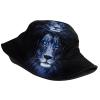 ASYG Unisex-Adult Lion Bucket Hat - Animal Print, Polyester, One Size Fits Most, Lightweight, Sun Protection view 2