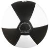 FISTRAGE Speed Bag Boxing Ball Leather MMA Muay Thai Training Punching Dodge Striking Kit with Free Hanging Swivel Workout Speedball Kicking Platform Equipment (White-Black) view 3