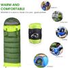 Camping Sleeping Pad, Foot Press Inflatable Sleeping Mat with Pillow, Hiking Air Mattress - Lightweight, Durable Waterproof Air Mattress Compact Hiking Pad - Upgrade Thickness(Left-Light Green) view 3
