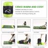 Camping Sleeping Pad, Foot Press Inflatable Sleeping Mat with Pillow, Hiking Air Mattress - Lightweight, Durable Waterproof Air Mattress Compact Hiking Pad - Upgrade Thickness(Left-Light Green) view 4
