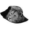 Cool Lion Bucket Hat Animal Bucket Hat Boys Hat Fisherman Hat Sun Hat for Women Men view 2
