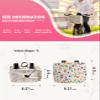 ANZOME Bike Basket for Girls, Children's Front Bike Decoration Accessory for Girls & Boys Gift Fits Most Children's Bikes Like Tricycle, Balance Bike, Scooter view 2