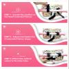 ANZOME Bike Basket for Girls, Children's Front Bike Decoration Accessory for Girls & Boys Gift Fits Most Children's Bikes Like Tricycle, Balance Bike, Scooter view 4